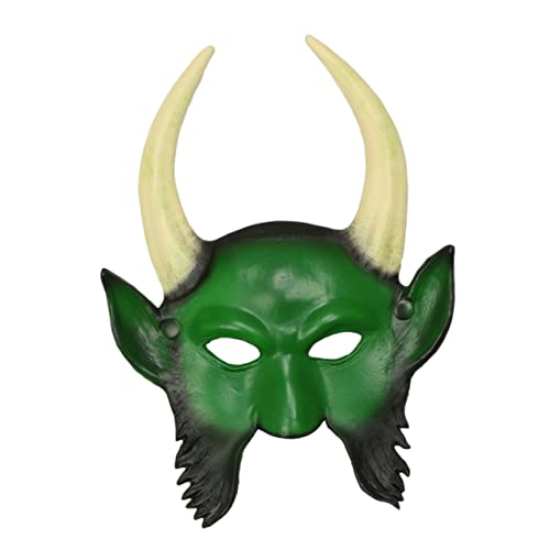 LIFKOME 1stk Halloween-karnevalszubehör 3d-tiermaske Dose Mit Deckel Maskerade-maske Tiergesichtsmaske Tierkostüm Halloween-maske Lustig Halloween-kostüm Karnevalsmaske Tiermasken Green von LIFKOME