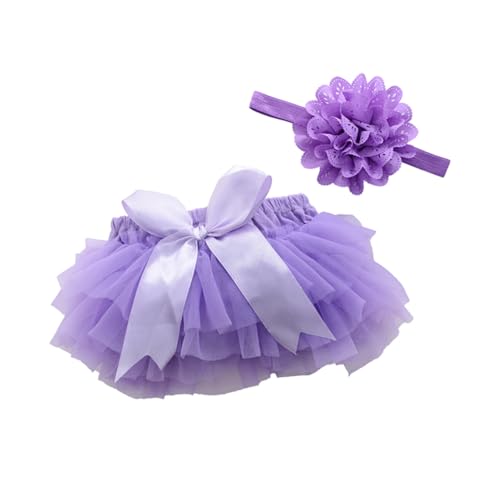 LIFKOME 1stk Tutu-rock Rock Für Mädchen Babyrock Kleidungszubehör Violet von LIFKOME