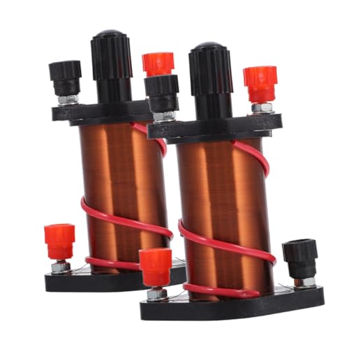 LIFKOME 2 Stück Elektromagnetische Kupferspulen für Physikunterricht Induktive Solenoidspulen Robustes Lehrmittel für Magnetische und Elektrische Experimente in Schule und Labor LIFKOME 2 Stück Elektromagnetische Kupferspulen für Physikunterricht Induktive Solenoidspulen Robustes Lehrmittel für Magnetische und Elektrische Experimente in Schule und Labor von LIFKOME