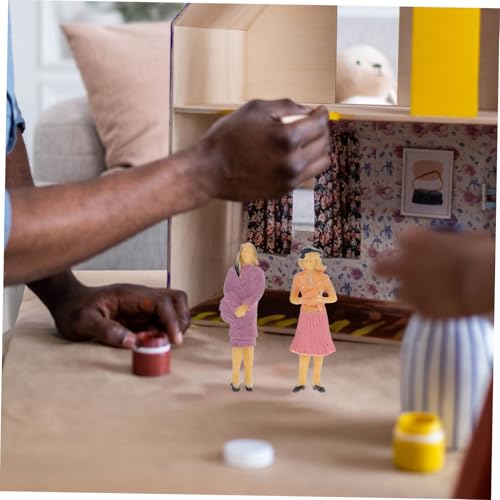 LIFKOME 26 Stück Miniatur Figuren Realistische Modellfiguren mit Verschiedenen Posen und Kleidung Vielseitige Deko für Puppenhaus Modellbau Sandtisch und Bahn layouts LIFKOME 26 Stück Miniatur Figuren Realistische Modellfiguren mit Verschiedenen Posen und Kleidung Vielseitige Deko für Puppenhaus Modellbau Sandtisch und Bahn layouts von LIFKOME