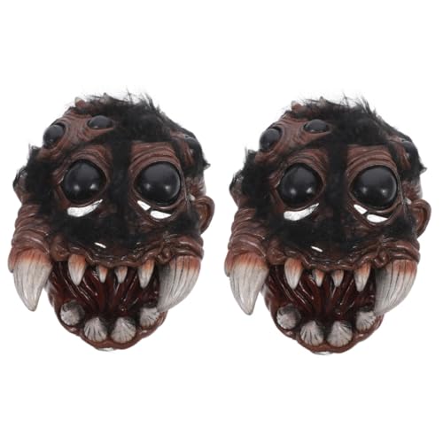 LIFKOME 2st Spinnenmaske Spinnenkostüm Partymasken Für Erwachsene Maskerade Festivalmaskenmasse Halloween-spinne Spinnen-cosplay Für Dekor Dekorative Halloween- Tiermaske von LIFKOME