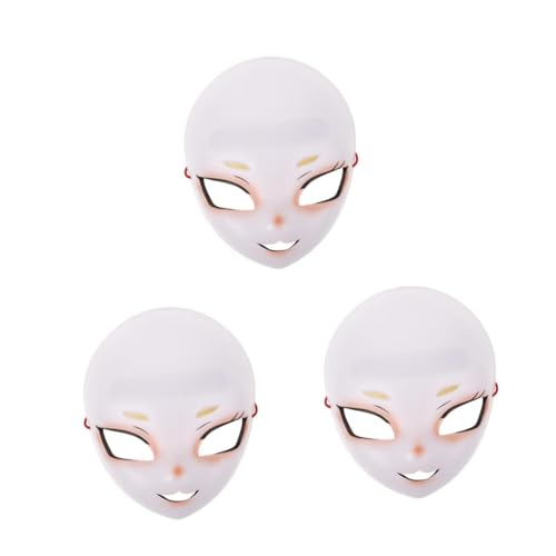 LIFKOME 3St Cartoon-Maske Cosplay-Maske Maskenball Mottoparty Maske Lustige Maske Bühnenperformance Maske Karnevalsparty Katzenmaske Tiermasken Kostümmasken Partymaske Partyzubehör Plastik von LIFKOME