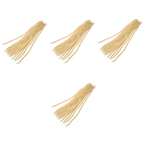 LIFKOME 4 Stück Frühlings-Dreadlocks Dreadlock-erweiterungen Modische Haarperücke Dreadlock-perücken Haarteil Für Frauen Mode Haarteil Dreadlocks Lange Dreadlocks Haargeflecht Das Haustier von LIFKOME