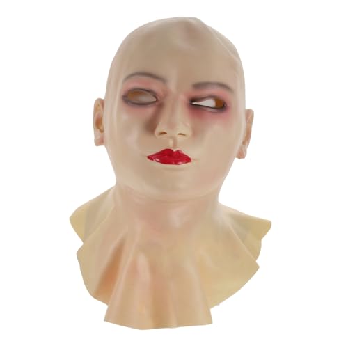 LIFKOME 5St kahle Schönheitsmaske Horror-Maske ohne Kopfbedeckung Halloween-Kostüm-Party-Maske halloween costume halloween kleidung Gesichtsmaske Halloween-Maske Glatze bedecken Emulsion von LIFKOME