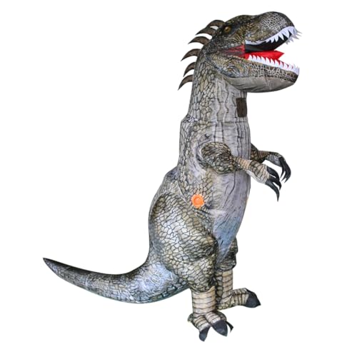 LIFKOME Aufblasbarer Dinosaurier-Tyrannosaurus-Anzug halloween costume halloween kleidung Aufblasbares Dinosaurierkostüm für Erwachsene aufblasbares Spielzeug aufblasbare Anzüge von LIFKOME