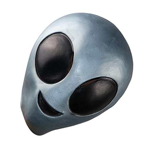 LIFKOME Außerirdische Maskenstütze Halloween-maske Monster Ufo Streich Kostüm Maske Alien-masken Für Erwachsene Geist Realistische Gesichtsmaske Maskerade-maske Halloweenkostüm Emulsion von LIFKOME