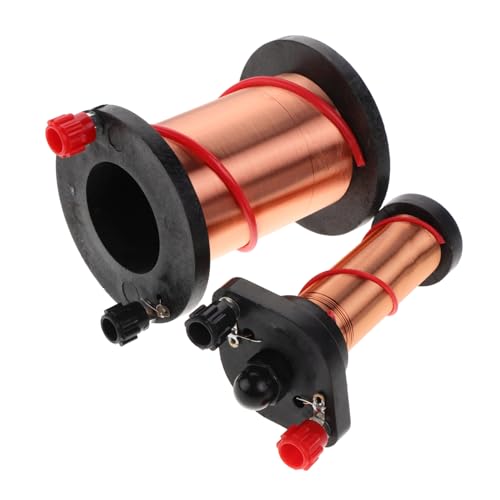 LIFKOME Elektromagnetische Induktionsspule Physik Experimentierspule Kupferdraht Solenoid Lehre Elektromagnetisches Versuchsgerät für Schule Unterricht Magnetische Experimente LIFKOME Elektromagnetische Induktionsspule Physik Experimentierspule Kupferdraht Solenoid Lehre Elektromagnetisches Versuchsgerät für Schule Unterricht Magnetische Experimente von LIFKOME