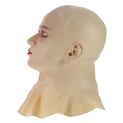 LIFKOME Gesichtsbedeckung anziehen Kostümmaske für Halloween barhäuptiges Kostüm halloween costume halloween kleidung Halloween-Maske Halloween-Kostüm-Party-Maske Streich Glatze bedecken von LIFKOME