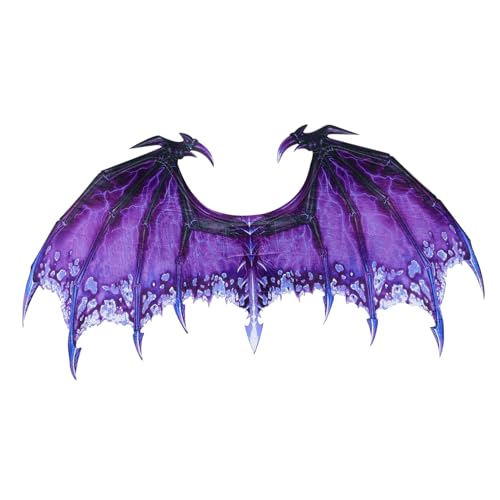 LIFKOME Halloween Cosplay Drachenflügel Für Erwachsene Vlies Material Kreative Performance Requisiten Ideal Für Karneval Halloween Und Kostümpartys von LIFKOME