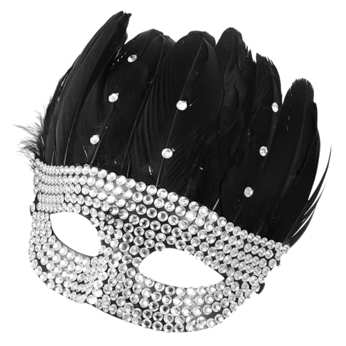 LIFKOME Karnevalsmasken Requisite Maskerade Maske Weibliche Maske Strass Maske Für Party Cosplay Maske Für Erwachsene Masken Requisite Für Frauen Dekorative Masken Requisite von LIFKOME