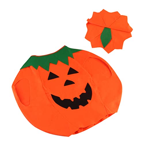 LIFKOME Kürbis Anzug halloween costume halloween kleidung party mitgebsel costume halloween dress up Kostüm für Erwachsene Halloween-Kostüme für Frauen Kürbis Mantel Partymantel Orange von LIFKOME