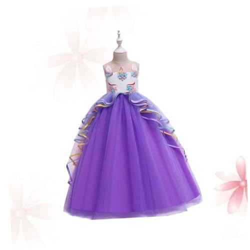 LIFKOME Performance-Kostüm e girl kleidung dress for Kleidung zeigen Cosplay-Zubehör Cosplay-Kostüm für Mädchen Rollenspielkleidung Violett von LIFKOME