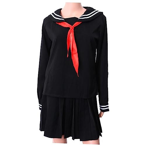 LIFKOME Satz Japanische Schuluniform Kleidung Schuluniform-cosplay Matrosenkleid Für Mädchen von LIFKOME