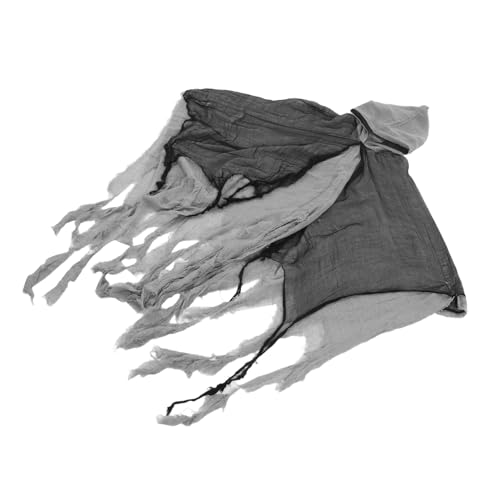 LIFKOME Schrecklicher Halloween Reaper Kostüm Umhang mit Kapuze und Cape Atmungsaktives Gewebe für Erwachsene und Gruselige Cosplay Verkleidung für Geisterhaus und Party LIFKOME Schrecklicher Halloween Reaper Kostüm Umhang mit Kapuze und Cape Atmungsaktives Gewebe für Erwachsene und Gruselige Cosplay Verkleidung für Geisterhaus und Party von LIFKOME