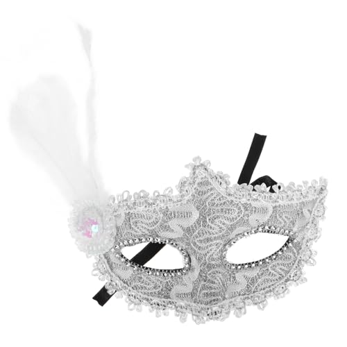 LIFKOME Bequeme Maskerade mit Verstellbarem Riemen Halbgesichtsmaske für Halloween-kostüme für Damen und Herren von LIFKOME