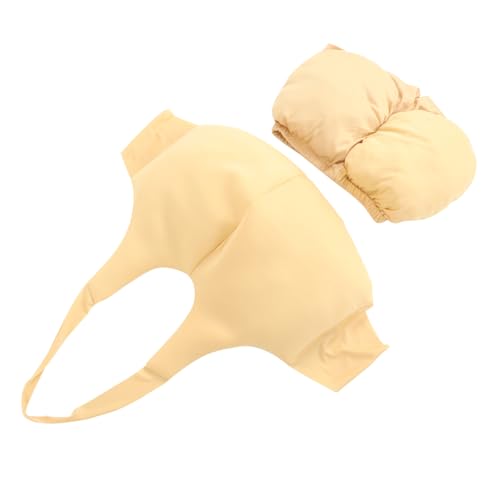 LIFKOME Weihnachtskostüm Padded Belly Stuffer mit Fake Butt Unisex Santa Bauchpolster Cosplay Zubehör für Weihnachts Halloweenpartys Lustiges Kostüm für Erwachsene Männer Frauen LIFKOME Weihnachtskostüm Padded Belly Stuffer mit Fake Butt Unisex Santa Bauchpolster Cosplay Zubehör für Weihnachts Halloweenpartys Lustiges Kostüm für Erwachsene Männer Frauen von LIFKOME