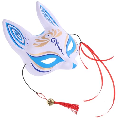 LIFKOME -fuchs-maske Dekorativer Fuchs Fuchsmaske Für Cosplay Halbgesichts-fuchsmaske Fuchsmaske Für Maskeradeparty Tiermaske Fuchs Für Party Cosplay-fuchsmaske Halber Fuchs Pvc von LIFKOME