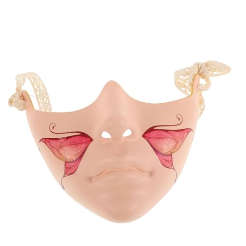 LIFKOME Coole Halbmaske für Erwachsene Aus Kunststoff Maskerade für Halloween-partykostüme von LIFKOME