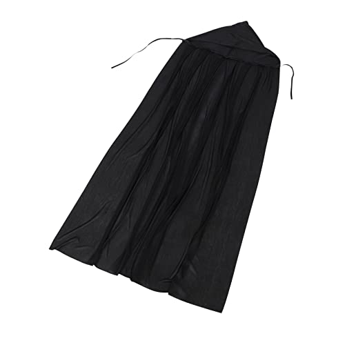 Vampir-Umhang Halloween Cape Halloween Costume Fancy Dress Party Costume Party Cloak Teufelskleid Halloween-Cosplay-Umhang Kleidung Vampire Umhang Party-Cosplay-Umhang Stoff Black LIFKOME von LIFKOME