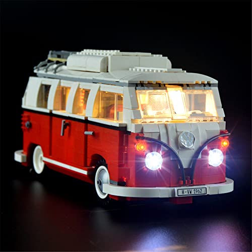 LIGHTAILING Led Licht für Lego- 10220 T1-Campingbus – Beleuchtungsset Kompatibel Mit Lego Modell (Lego Bausteinen Modell Nicht enthalten) von LIGHTAILING