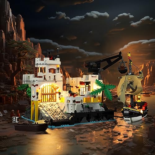 LIGHTAILING Led Licht für Lego- 10320 Eldorado-Festung – Beleuchtungsset Kompatibel Mit Lego Modell (Lego Bausteinen Modell Nicht enthalten) von LIGHTAILING