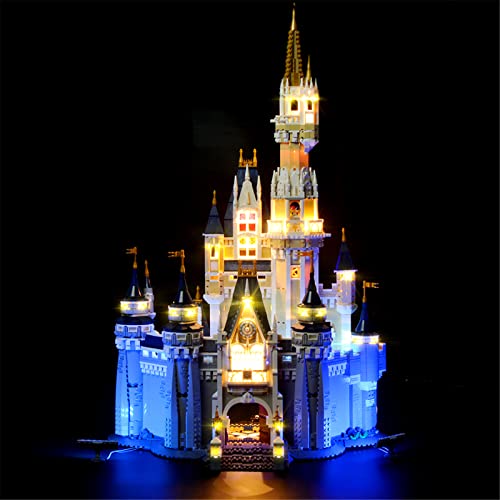 LIGHTAILING Led Licht für Lego- 71040 Disney-Schloss – Beleuchtungsset Kompatibel Mit Lego Modell (Lego Bausteinen Modell Nicht enthalten) von LIGHTAILING