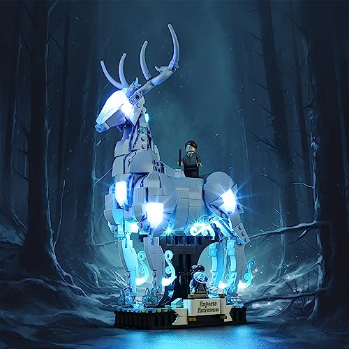 LIGHTAILING Led Licht für Lego- 76414 Expecto Patronum – Beleuchtungsset Kompatibel Mit Lego Modell (Modell Set Nicht Enthalten) von LIGHTAILING