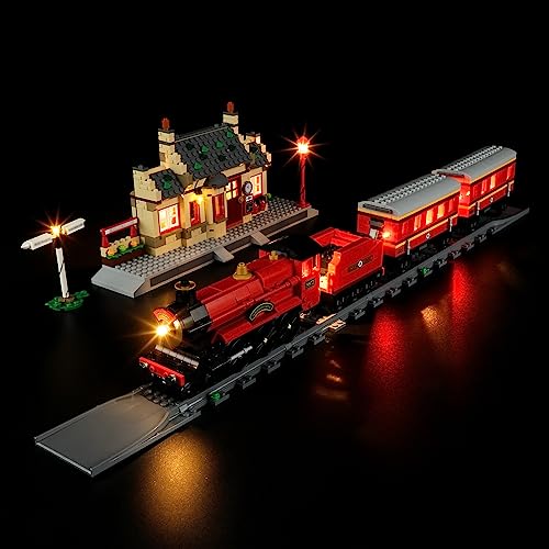 LIGHTAILING Licht-Set Für Lego- 76423 Hogwarts Express & der Bahnhof von Hogsmeade - Led-Beleuchtungsset Kompatibel Mit Lego Bausteinen Modell - Modell Set Nicht Enthalten von LIGHTAILING