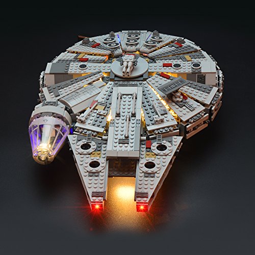 LIGHTAILING Licht-Set Für (Star Wars Millennium Falcon) Modell - LED Licht-Set Kompatibel Mit Lego 75105(Modell Nicht Enthalten), von LIGHTAILING