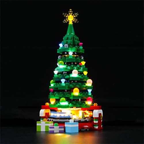 LIGHTAILING Licht-Set Für (Weihnachtsbaum) Modell - LED Licht-Set Kompatibel Mit Lego 40338(Modell Nicht Enthalten) von LIGHTAILING