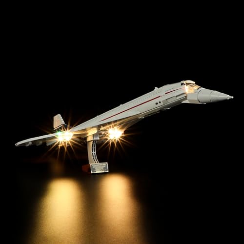 LIGHTAILING Licht-Set Für Lego- 10318 Concorde - Led-Beleuchtungsset Kompatibel Mit Lego Bausteinen Modell - Modell Set Nicht Enthalten von LIGHTAILING