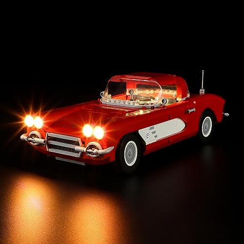 LIGHTAILING Licht-Set Für Lego- 10321 Corvette - Led-Beleuchtungsset Kompatibel Mit Lego Bausteinen Modell - Modell Set Nicht Enthalten von LIGHTAILING