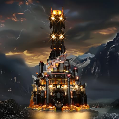 LIGHTAILING Licht-Set Für Lego-10333 Der Herr der Ringe: Barad-dûr - Led-Beleuchtungsset Kompatibel Mit Lego Bausteinen Modell - Modell Set Nicht Enthalten von LIGHTAILING