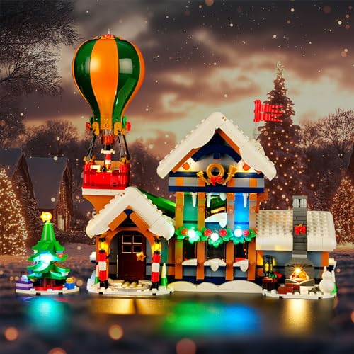 LIGHTAILING Licht-Set Für Lego-10339 Postamt des Weihnachtsmanns - Led-Beleuchtungsset Kompatibel Mit Lego Bausteinen Modell - Modell Set Nicht Enthalten von LIGHTAILING