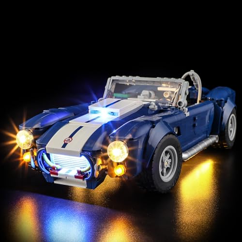 LIGHTAILING Licht-Set Für Lego-10357 Shelby-Cobra 427 S/C - Led-Beleuchtungsset Kompatibel Mit Lego Bausteinen Modell - Modell Set Nicht Enthalten LIGHTAILING Licht-Set Für Lego-10357 Shelby-Cobra 427 S/C - Led-Beleuchtungsset Kompatibel Mit Lego Bausteinen Modell - Modell Set Nicht Enthalten von LIGHTAILING