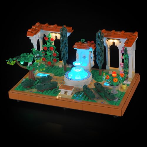 LIGHTAILING Licht-Set Für Lego-10359 Springbrunnengarten - Led-Beleuchtungsset Kompatibel Mit Lego Bausteinen Modell - Modell Set Nicht Enthalten von LIGHTAILING