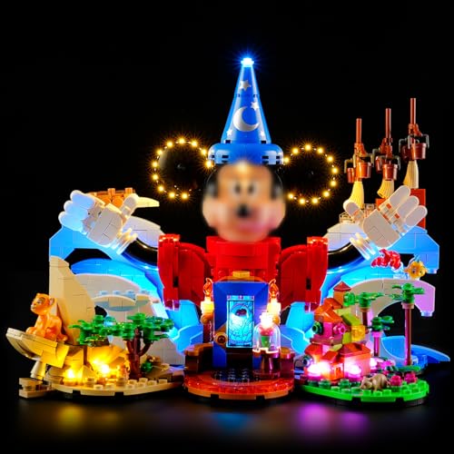 LIGHTAILING Licht-Set Für Lego-21352 Disney Magie - Led-Beleuchtungsset Kompatibel Mit Lego Bausteinen Modell - Modell Set Nicht Enthalten von LIGHTAILING