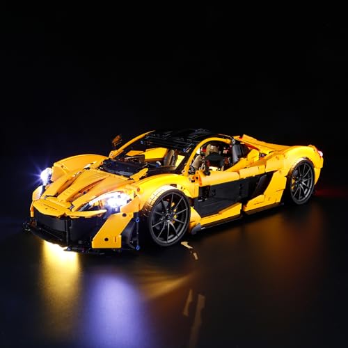 LIGHTAILING Licht-Set Für Lego-42172 McLaren-P1 - Led-Beleuchtungsset Kompatibel Mit Lego Bausteinen Modell - Modell Set Nicht Enthalten von LIGHTAILING