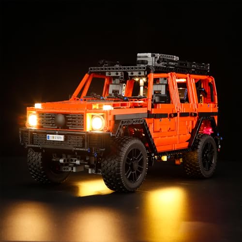 LIGHTAILING Licht-Set Für Lego-42177 Mercedes-Benz G-500 Professional Line - Led-Beleuchtungsset Kompatibel Mit Lego Bausteinen Modell - Modell Set Nicht Enthalten von LIGHTAILING