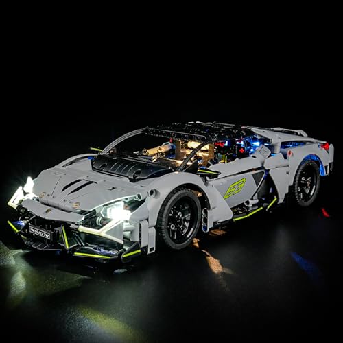 LIGHTAILING Licht-Set Für Lego-42214 Lamborghini Revuelto Supersportwagenus - Led-Beleuchtungsset Kompatibel Mit Lego Bausteinen Modell - Modell Set Nicht Enthalten LIGHTAILING Licht-Set Für Lego-42214 Lamborghini Revuelto Supersportwagenus - Led-Beleuchtungsset Kompatibel Mit Lego Bausteinen Modell - Modell Set Nicht Enthalten von LIGHTAILING