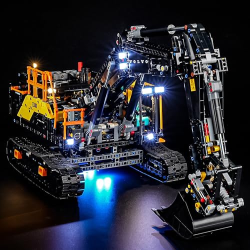 LIGHTAILING Licht-Set Für Lego-42215 EC500 Hybrid-Bagger - Led-Beleuchtungsset Kompatibel Mit Lego Bausteinen Modell - Modell Set Nicht Enthalten LIGHTAILING Licht-Set Für Lego-42215 EC500 Hybrid-Bagger - Led-Beleuchtungsset Kompatibel Mit Lego Bausteinen Modell - Modell Set Nicht Enthalten von LIGHTAILING