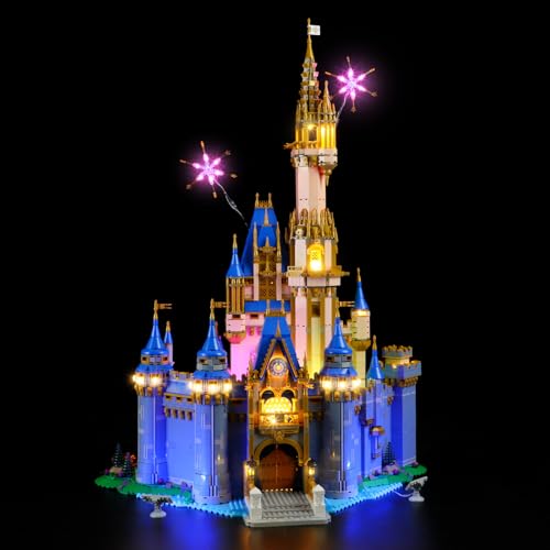 LIGHTAILING Licht-Set Für 43222 Disney Schloss - Led-Beleuchtungsset Kompatibel Mit Bausteinen Modell - Modell Set Nicht Enthalten von LIGHTAILING