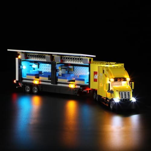 LIGHTAILING Licht-Set Für Lego-60440 Sattelzug - Led-Beleuchtungsset Kompatibel Mit Lego Bausteinen Modell - Modell Set Nicht Enthalten von LIGHTAILING