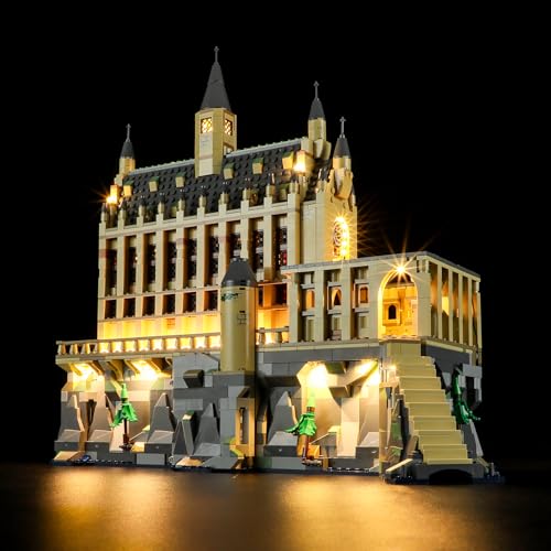 LIGHTAILING Licht-Set Für Lego-76435 Die Große Halle - Led-Beleuchtungsset Kompatibel Mit Lego Bausteinen Modell - Modell Set Nicht Enthalten von LIGHTAILING