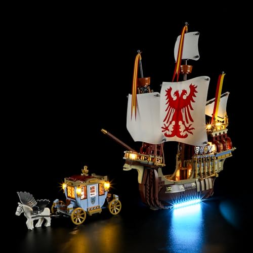 LIGHTAILING Licht-Set Für Lego-76440 Trimagisches Turnier: Die Ankunft - Led-Beleuchtungsset Kompatibel Mit Lego Bausteinen Modell - Modell Set Nicht Enthalten von LIGHTAILING