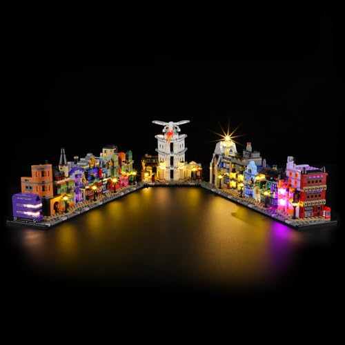 LIGHTAILING Licht-Set Für Lego-76444 Die Zauberläden-der Winkelgasse - Led-Beleuchtungsset Kompatibel Mit Lego Bausteinen Modell - Modell Set Nicht Enthalten von LIGHTAILING