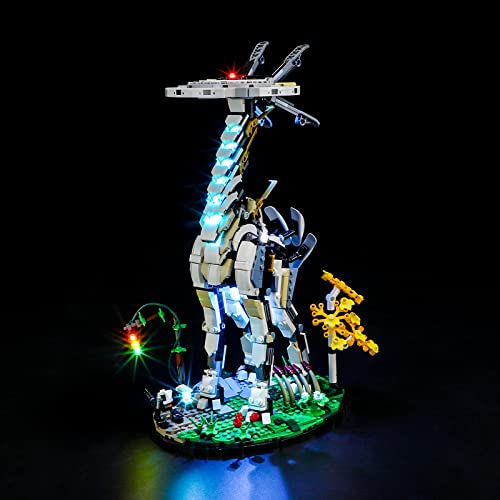 LIGHTAILING Licht-Set Für Lego-76989 Horizon Forbidden West: Langhals - Led-Beleuchtungsset Kompatibel Mit Lego Bausteinen Modell - Modell Set Nicht Enthalten von LIGHTAILING