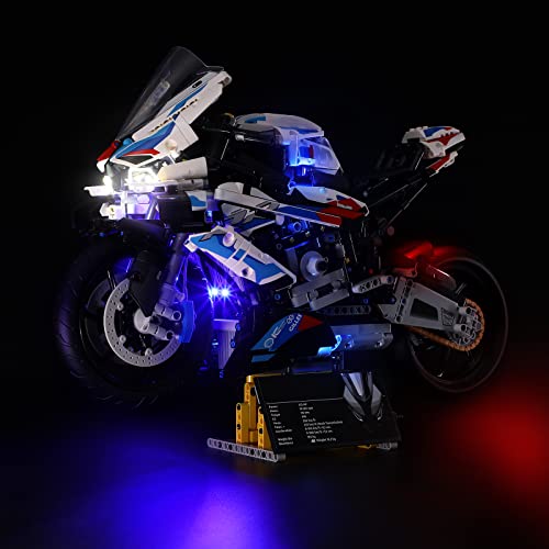 LIGHTAILING Licht-Set Für Lego 42130 Technic BMW M 1000 RR Bausteinen Modell - Modell Set Nicht Enthalten von LIGHTAILING