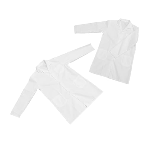 LIGIGWASH 2 Stück Laborkittel Leichte Waschbare Labormäntel für Jungen und Mädchen Dekorative Wissenschaftler kostüme für Rollenspiele Party Xl LIGIGWASH 2 Stück Laborkittel Leichte Waschbare Labormäntel für Jungen und Mädchen Dekorative Wissenschaftler kostüme für Rollenspiele Party Xl von LIGIGWASH