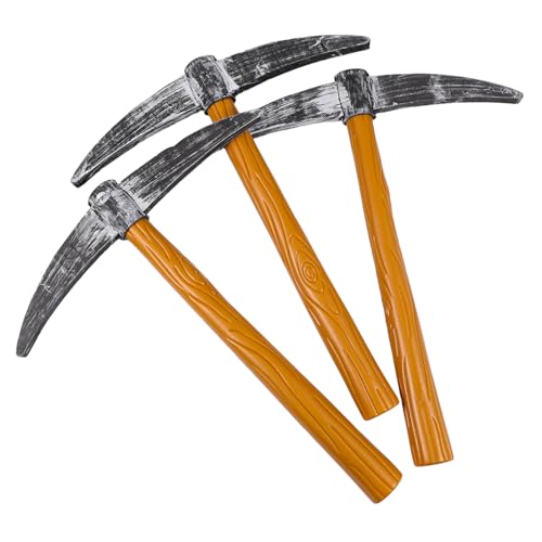 LIGIGWASH 3 Stück Teiliges Dwarf Pickaxe Leichtes Simulation Modell Dekorative Bühnenrequisite für Party Kostüm und Fotoaufnahmen Kreatives Design Tragbar und Kompakt LIGIGWASH 3 Stück Teiliges Dwarf Pickaxe Leichtes Simulation Modell Dekorative Bühnenrequisite für Party Kostüm und Fotoaufnahmen Kreatives Design Tragbar und Kompakt von LIGIGWASH